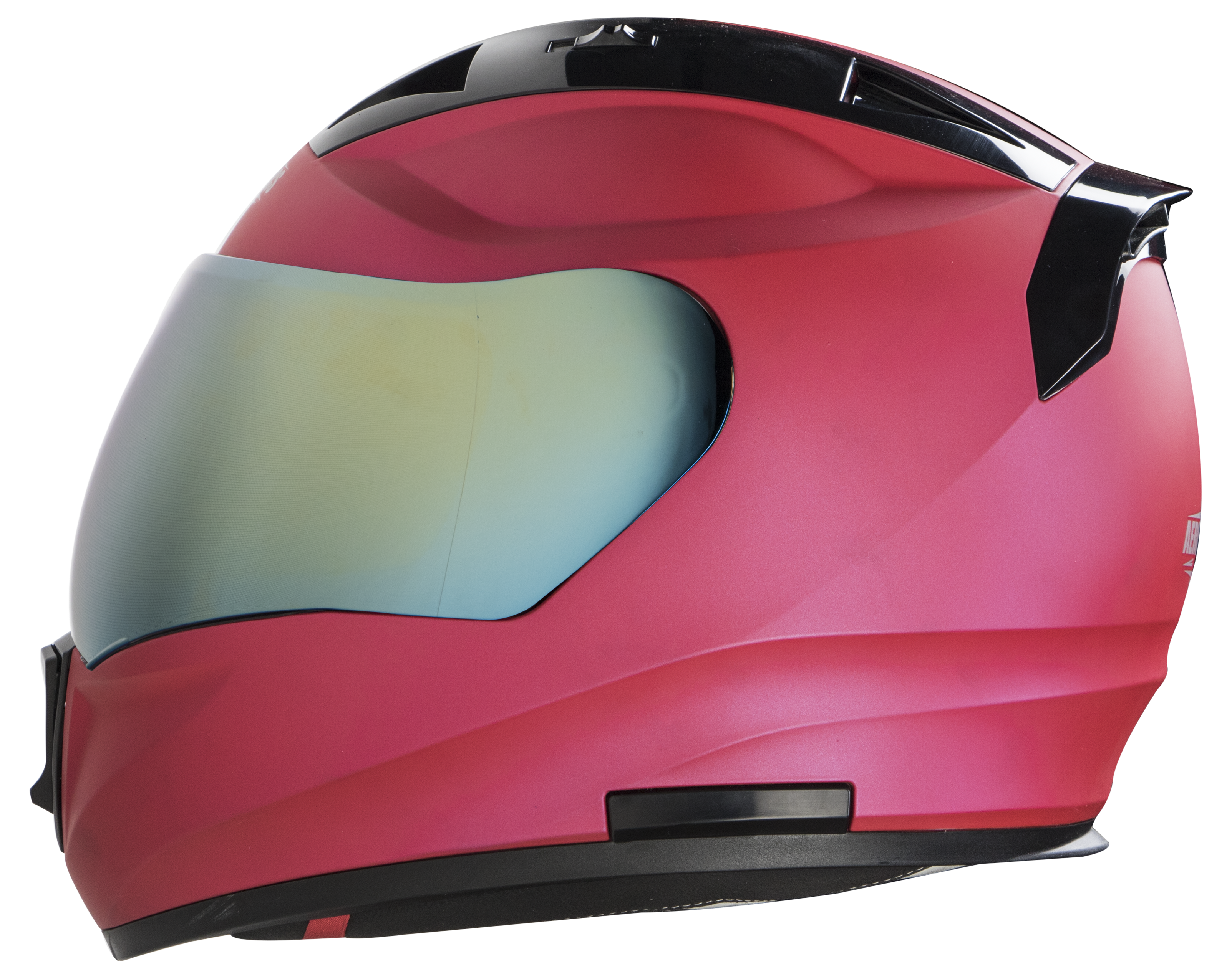 SA-1 Aeronautics Mat Hot Pink ( Fitted With Clear Visor Extra Gold Chrome Visor Free)